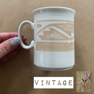 Vintage glazed coffee cup made in England